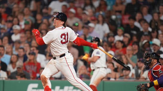 Red Sox snap out of offensive funk with 11-run outburst against Diamondbacks taken at BSJ Headquarters (Red Sox)
